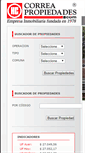 Mobile Screenshot of correapropiedades.com